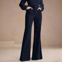 Slimming High-Waist Womens Casual Trousers