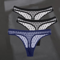 Fashion Sexy Solid Color Breathable Women's Thong