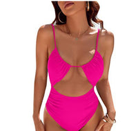 European And American Cute Women's One-piece Swimsuit
