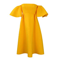 Women's Plus-Size European And American Style Dress