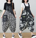 Vintage Suspender Jumpsuit And Leggings