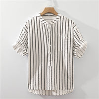 Fashion Japanese Style Striped Shirt For Men
