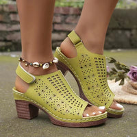 Single-strap Buckle Fashionable And Comfortable Roman Sandals