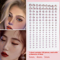 Comes With Sticky Pearl Stick-on Crystals Transparent Photo Shoot