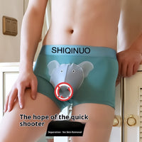 Men's Bullet Separation Modal Boxer Shorts Sexy