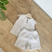 Baby Boys' And Girls' Sports Suit Pure Cotton