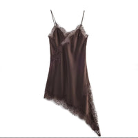 Fashionable, Chic, Sexy Lace Asymmetrical Dress