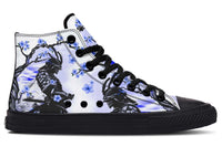 Printed Couple High-top Canvas Shoes
