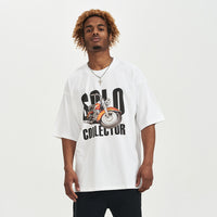 Fashion Loose Cool Short-sleeved T-shirt Men