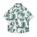 Men's Retro Hong Kong Style Short Sleeve Printed Shirt