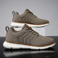 Plus-size Mens Shoes Flyknit Mesh Shoes Casual Sports Shoes