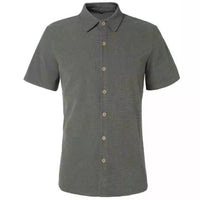 Men's Casual Loose Plaid Short Sleeve Shirt
