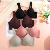 Adjustable Plus-size Womens Front-closure Bra