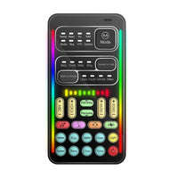 Mobile Computer Live Mini Sound Card Voice Changer Key American Tone Bmazing Slow Downer