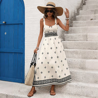 Summer Resort Style Slip Dress