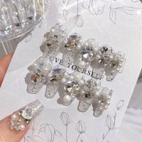 Rhinestone Manicure Wear Nail Pure Desire Wind Nail Patch Wear Nail Diamond Nail Stickers
