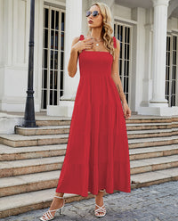 Womens Printed Long Slip Dress