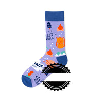 Couple Socks  Funny Creative Illustration Socks
