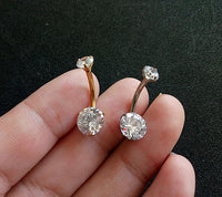 Stainless Steel Navel Stud Human Body Piercing Accessories