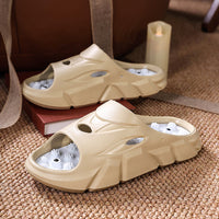 Mens Health-focused Casual Slippers For Home And Outdoor Wear