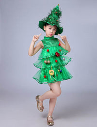 Children's Christmas Tree Program Performance Costume