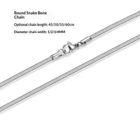 Stainless Steel Chain Men's Versatile Necklace