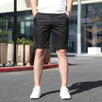 All-matching Loose Elastic Men's Fifth Pants