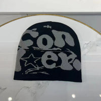 Warm Knitted Hat Fashion Double-sided Jacquard Woolen Cap