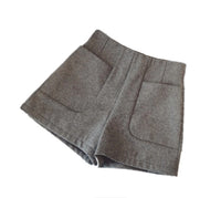 New Wide-leg High-waisted Cropped Shorts