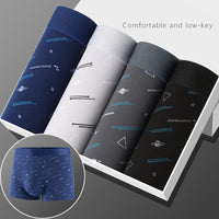 Men's Underwear Men's Boxers Youth Mid-rise Boxers Boys Plus Size Shorts Underpants
