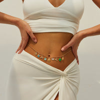 Fashion Liquid Lava Irregular Waist Chain