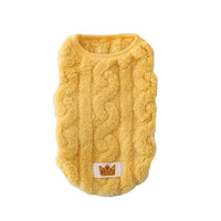 Pet Clothes Thermal Knitting Thickened Vest