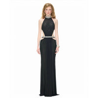 Elegant Fishtail Semi Luxury Backless Long Dress