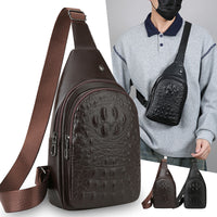 New Mens Fashionable Chest Bag Business Commute Crossbody Style
