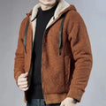 Winter Men's Zipper Hooded Sweater Cardigan