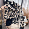 High-end Double-sided Dual-use New Travel Artificial Cashmere Scarf Women
