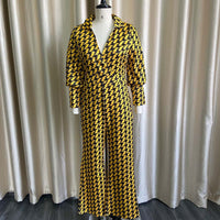 Loose Elastic V-neck Straight High Waist Jumpsuit