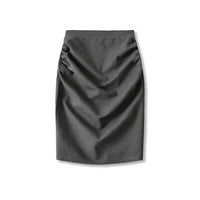 Womens High-waisted Figure-flattering Skirt With A Slit