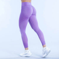 Seamless Yoga Pants High Waist Pleating Hip Lifting Fitness Trousers