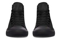 Printed Couple High-top Canvas Shoes