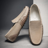 Cowhide Gommino Men's Autumn British Trendy Men
