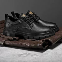 New Spring And Autumn Business Casual Leather Shoes Men