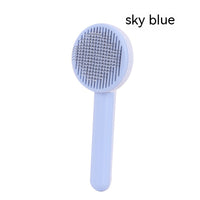 Round Head Self-cleaning Massage Pet Comb