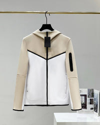 Chest Adhesive Tape Sleeve Arm Zipper Pocket Coat