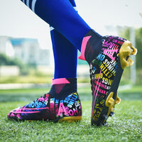 High Top Socks Training Shoes For Student CompetitionFootball Shoes