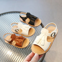 Small Middle Child Fashion Soft Bottom Retro Little Girl Children's Shoes