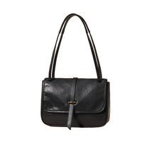 Genuine Leather Niche Retro Crossbody Commuter Large Capacity Leather Messenger Bag
