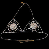 Rhinestone Body Chain Retro Exaggerated Personality Fashion Hollow