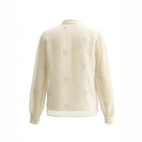 Elegant All-Match Patchwork Lace Long-Sleeve Shirt Top For Women