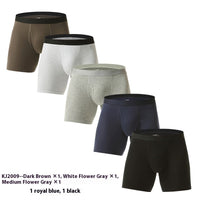 Comfortable Youth Men's Boxer Briefs Antibacterial Open Breathable